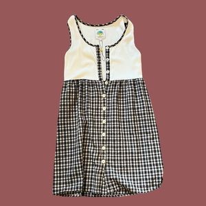 Brand new plaid baby doll unif dress